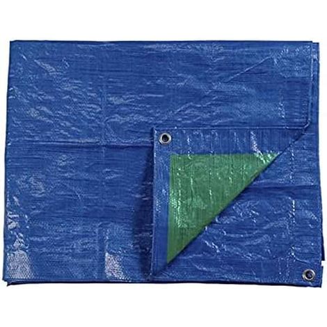 TOLDO 5x8m DOBLE CARA. COLOR AZUL/VERDE. DENSIDAD 90g/m² EDM (1/2)