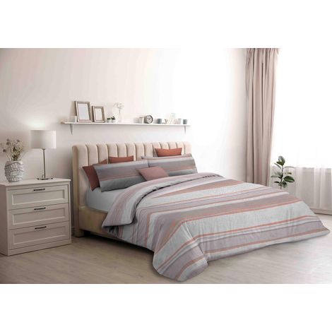 House de Couette Athena, Coton, Damour Rosa, 2 Places (1/5)