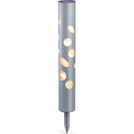esotec Solarstecker für außen FANTASY LIGHT 48 DUO COLOR Aluminium IP44 102113 (1/5)