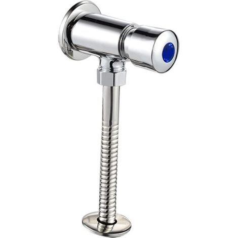 Vanne De Chasse D'urinoir, Type Bouton Poussoir, Vanne De Chasse d'eau, Remplacement De Pièces De Réservoir De Toilette pour Supermarchés, Hôtels (1/5)