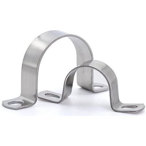 10 Collier De Serrage Inox Ø40 Mm, Fixation Tuyau Acier 304, Montage Robuste Pour Plomberie (1/5)