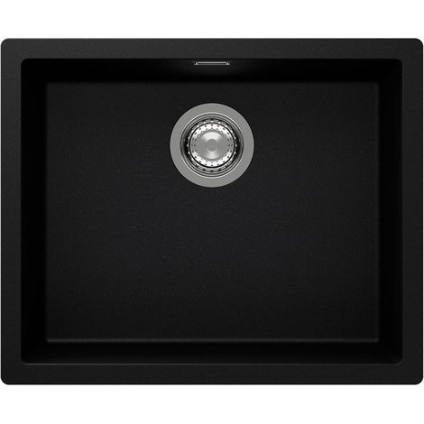 SCHOCK Einbaubecken Cristadur KAIA N-100L A Puro Exzenterbedienung (1/2)