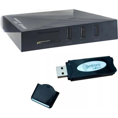 Centrale domotique CC41 – Box domotique avec clé USB – Compatible smartphone – Indice de protection IP20 – Fréquence radio 868,3 MHz/2,4 GHz/5 GHz – Becker