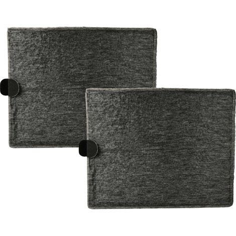 vhbw 2x Aktivkohlefilter kompatibel mit Miele DA 5996 W, DA 7198 W, DA 5980 W, DA 5986 W, DA 5990 W Dunstabzugshaube - 26 x 21,3 x 1,9 cm