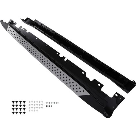 Aluminum Running Boards Side Steps for BMW X5 E70 2007-13 Non-Slip Protection (1/4)