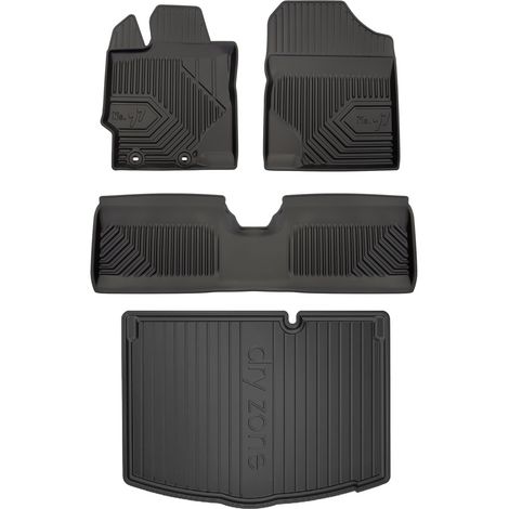 SET 77 Tappetini e tappetini per Toyota Yaris 3 Hatchback 2011-2020 5 porte (1/5)