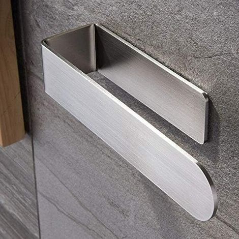 24cm x 4cm x 4.5cm Self-adhesive towel holder - Towel ring Stainless steel towel rack for bathroom (1/5)