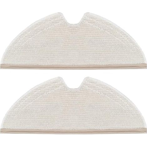 Accessoires pour aspirateur robot Xiaomi Roborock S50, lot de 2 chiffons de nettoyage