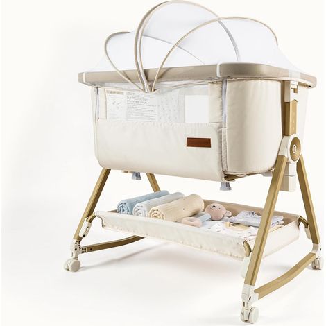 Berceau cododo bébé 3 en 1 avec roulettes pour lit Adulte