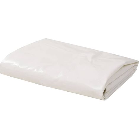 vidaXL Telone 650 g/m² 1,5x10 m Bianco