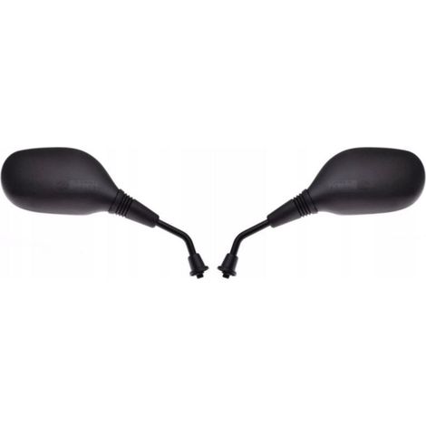 Espejos para motocicleta M8 Espejo Espejo Uni Negro KPL Scooter Quad ATV (1/3)