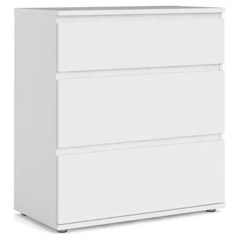 Cassettiera Tvilum Nova Bianca 80x40x105 Cm