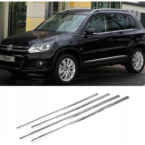 VW Tiguan - Baguettes chromées pour vitres latérales