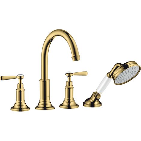 hansgrohe AXOR MONTREUX Robinet de baignoire 4 trous, béqu'illes,