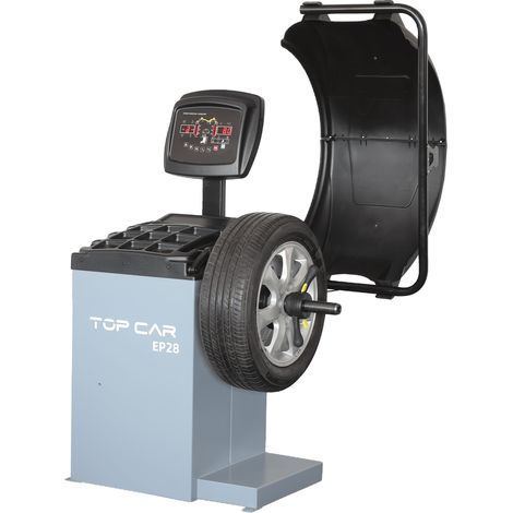 TOPCAR - Équilibreuse de roue automatique 10" à 28" - EP28 - Ce produit de marque TOPCAR est neuf. (1/3)