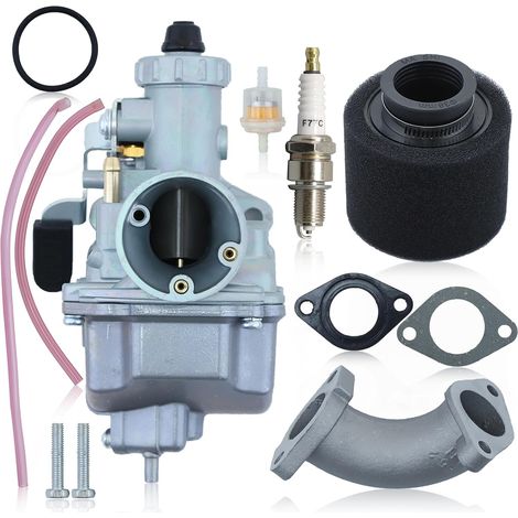 1 - Carburateur - Filtre à Carburant - Pour Moteur 110cc 125cc 140cc - Compatible Pit Dirt Bike ATV Motocross - Noir - 26mm (1/5)