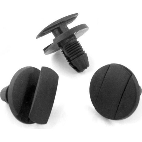 Clips de fixation voiture - - 8565.53 / 1609267280 - 50 pcs - Polyacétal (POM) - Compatible Peugeot & Renault (1/5)