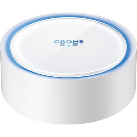 Détecteur d'inondation GROHE Sense – Capteur d'eau intelligent pour WLAN – Alimentation par batterie – Alertes automatiques (1/10)