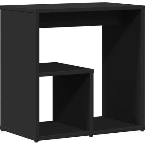 Table d'appoint Noir 50x30x50 cm Bois d'ingénierie