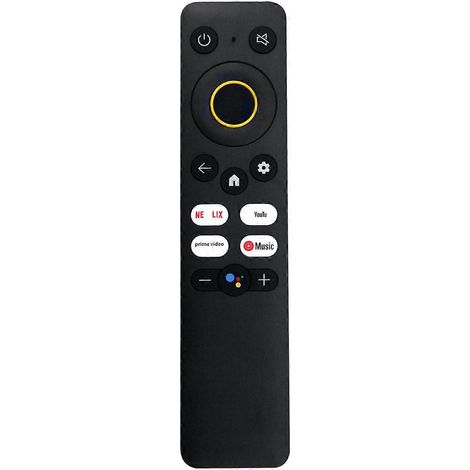 Replace REM-V1 Voice Remote Control for Realme TV Stick 4K RMV2105 Smart TV RMV2101 Smart TV Neo 4K Black (1/4)