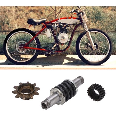 Kit d'engrenage pour vélo motorisé 66cc 80cc 2 temps avec pignon d'entraînement (1/5)