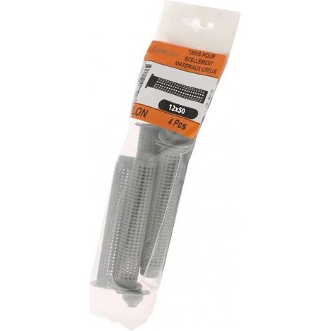 Lot de 4 tamis - 12mm x 50mm (1/2)