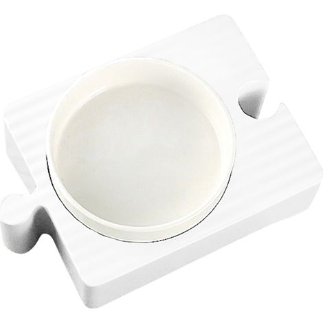 Gamelle en céramique pour chien et chat, protection du cou, ouverture inclinée, système anti-basculement, pour boire de l'eau. (1/4)