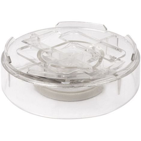 8 Pacs Transparent Lit Rehausseurs/Bed Riser/Rehausseurs de Meuble/Pieds de Meubles, Permettent à Raccorder Librement pour Ajouter la Hauteur Vous Voulez ( Rond) (1/5)