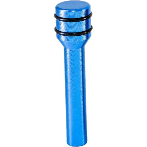 Poignée de verrouillage de porte de voiture en alliage d'aluminium universel, antirouille, élégante, tige de traction intérieure de remplacement bleue (1/3)
