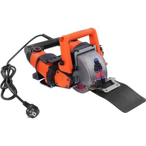Gojoy – Rainureuse murale 5200W – Moteur double fil de cuivre 10500 tr/min – Profondeur de coupe 45mm – Tuyau d'eau 6m pour béton et marbre (1/5)