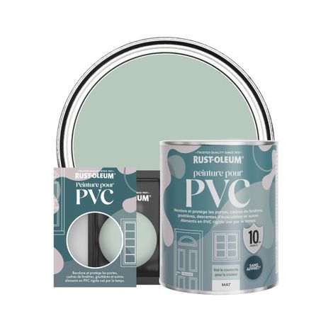 Peinture pour PVC, Finition Mate - Vert d'Eau (1/3)