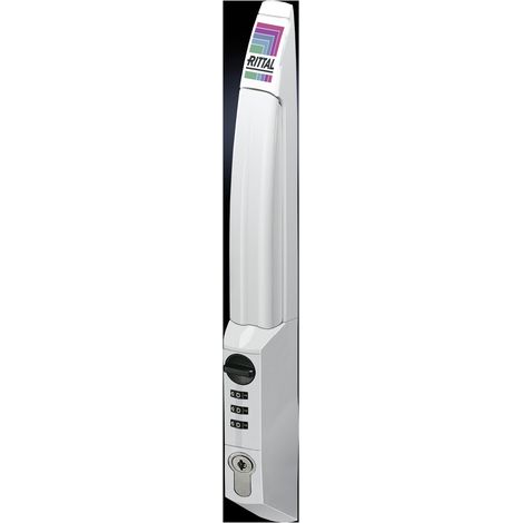 Rittal DK 7200.800 Sicherheitsgriff mit Zahlencode Lichtgrau (RAL 7035) 1 St.