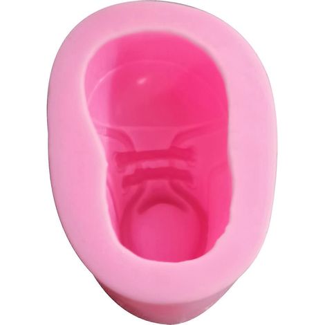 Silikonformen in Babyschuhform, Fondant, Zuckerdekor, Keksformen, DIY-Backformen