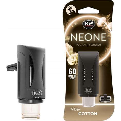 020871 K2 V373 Ambientador de algodón neón Vibey con bomba (1/5)