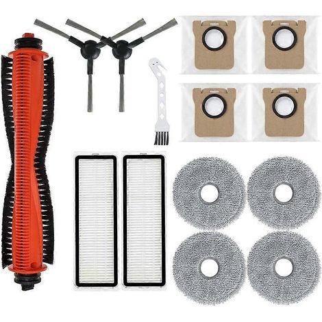 Filtre pour aspirateur brosse pour aspirateur Filtre de brosse pour aspirateur filtre de Xiaomi Mijia M40S / OV31CN Aspirateur Tricut Brosse Main Side Brosse HEPA Filtre Serpillière Cloth Sac à poussi (1/5)