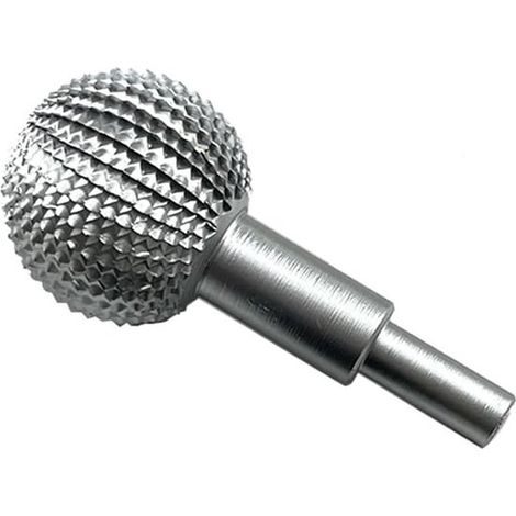Allecta - Escofina esférica para tallado y lijado de madera - diámetro 40 mm - fresas esféricas - cabezal de molienda de bola (1/5)