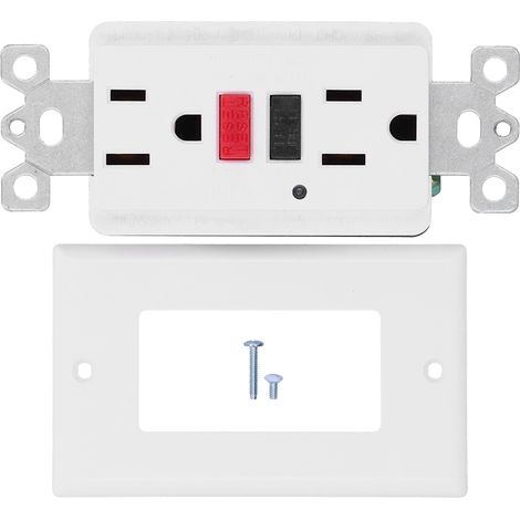 Prise électrique américaine GFCI avec protection contre les fuites de terre, interrupteur intelligent AC120V LD‑3003 (1/5)