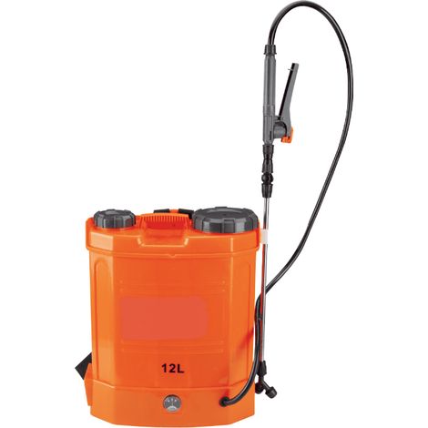 Pompa irroratrice zaino spalla a batteria 12 lt nebulizzatore spruzzino giardino 793ev (1/4)