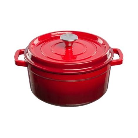 Sourcing Cazuela Esmaltada Gran Fuego Roja 3,5 L (1/2)