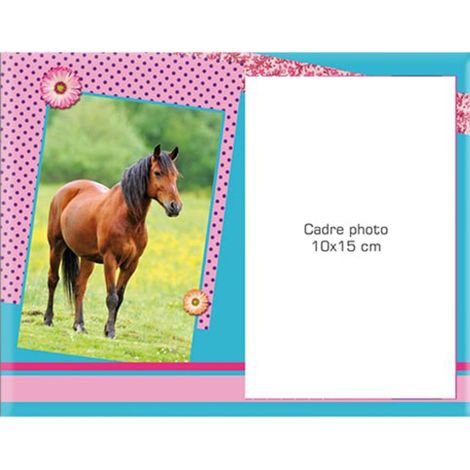 Cadre photo Cheval