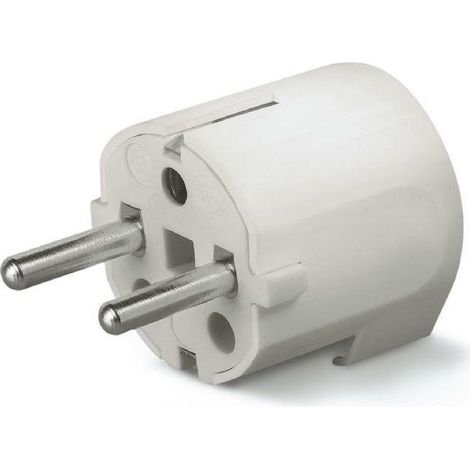 Scame spina schuko 16a mobile con contatto di terra unel 90 2p+t 10/16a 130.83