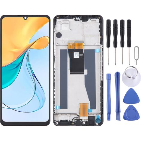Gerahmte LCD-Touchscreen-Einheit für ZTE Blade V50 Vita 8550 (Farbe: Schwarz) (1/4)