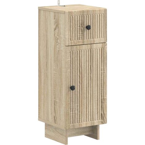 Bathroom Storage Cainet EDE Sonoma Oak 30 x 31 x 80 cm vidaXL (1/5)
