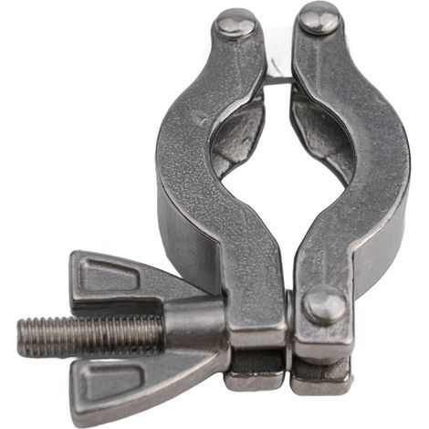 2PCS 304 accessoires de pompe de pince à vide KF16 KF25 KF40 KF50 en acier pour les tuyaux sanitaires (KF50) (1/5)