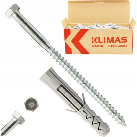 Chevilles De Cadre KKX 10 x 90, Lot De 100, Pour Fixation Longue