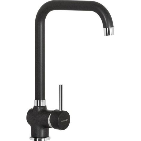 Schock Aquatime Einhebelmischer mit 360° schwenkbarem Bügelauslauf Black Absolute SXTIME13 (1/2)