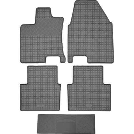 Tapis de sol RIGUM 901856 + Housse 900101 - Nissan Qashqai +2 Crossover (2008-2013), côté conducteur droit - INSTALLATION (1/5)