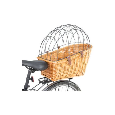MaxxPet Canasta para bicicleta para perros - para portaequipajes - 55x35x51,5 cm - marrón (1/5)