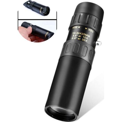 Jumelles monoculaires zoom Nikula 10-30x25 d'origine, étui télescopique de haute qualité, jumelles de chasse, prisme optique, portée sans trépied. (1/5)