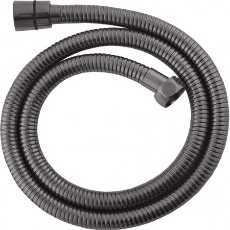 Mitigeur bidet à support fixe avec douchette YUKON en laiton métal gris brossé (1/4)